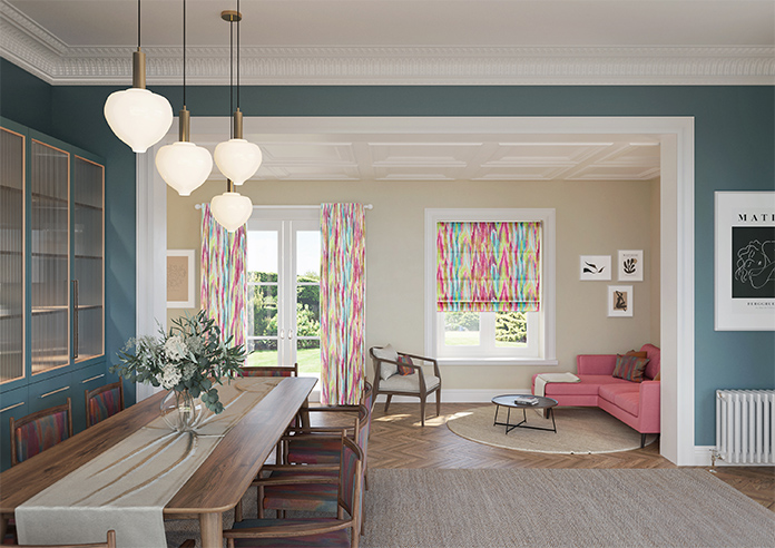 Bombay Velvet, Pop Fusion - Roman Blind - Image 8